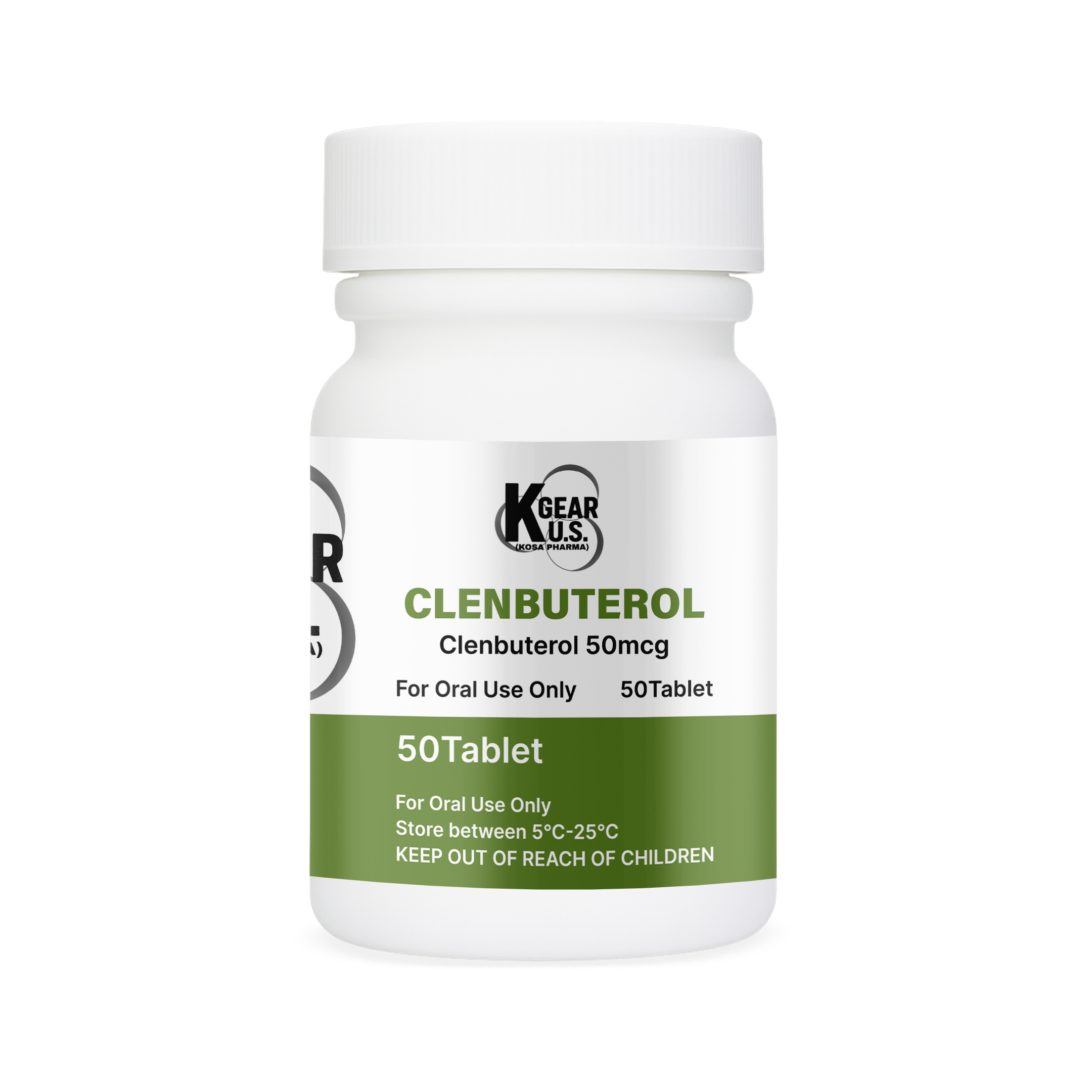 Clenbuterol 50mcg 50 tabs